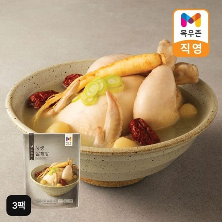 목우촌 생생 삼계탕 1kgX3팩[35252281]