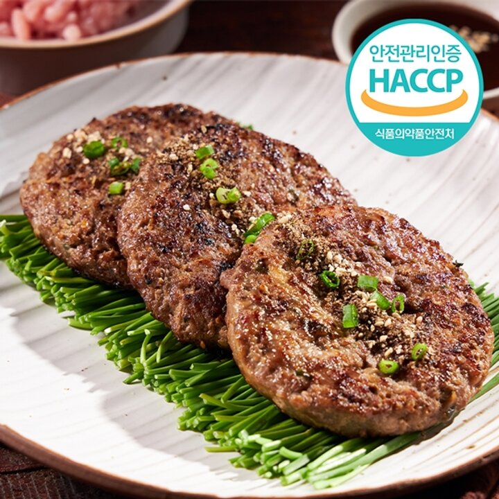 [웰굿][HACCP] 순창 명품 수제 떡갈비 순한맛 600g(120gX5팩)