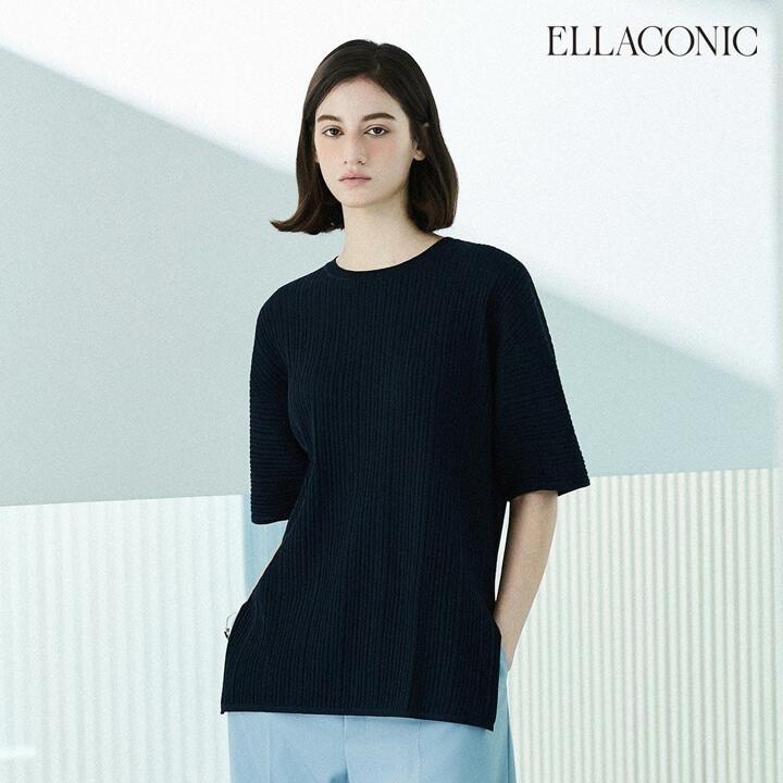 [런칭가 79,000원→2만원 ↓] 엘라코닉 썸머 코튼 플리츠 풀오버 (26SS) 