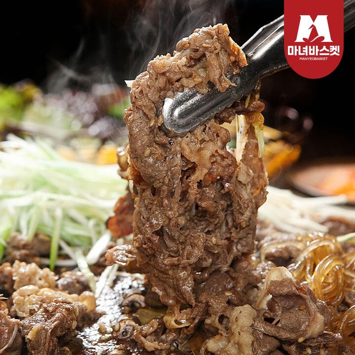 [마녀바스켓] 육향가득 달콤 부드러운 광양식 소불고기 300g x 8팩