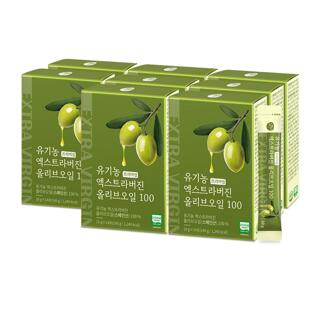 올바른 유기농 프리미엄 엑스트라버진 올리브오일 100 8박스(총 112포)