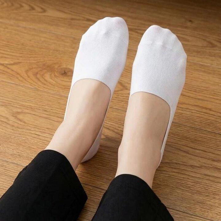 양말여성용페이크아이스여름용실크삭스덧신