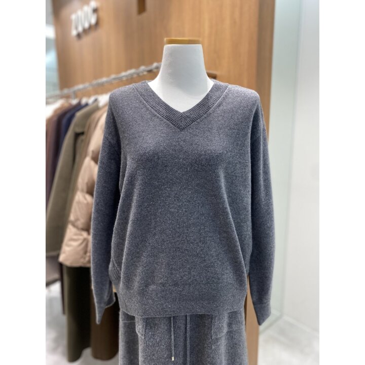(광주신세계)울 블렌드 브이넥 풀오버 Z254KSK105