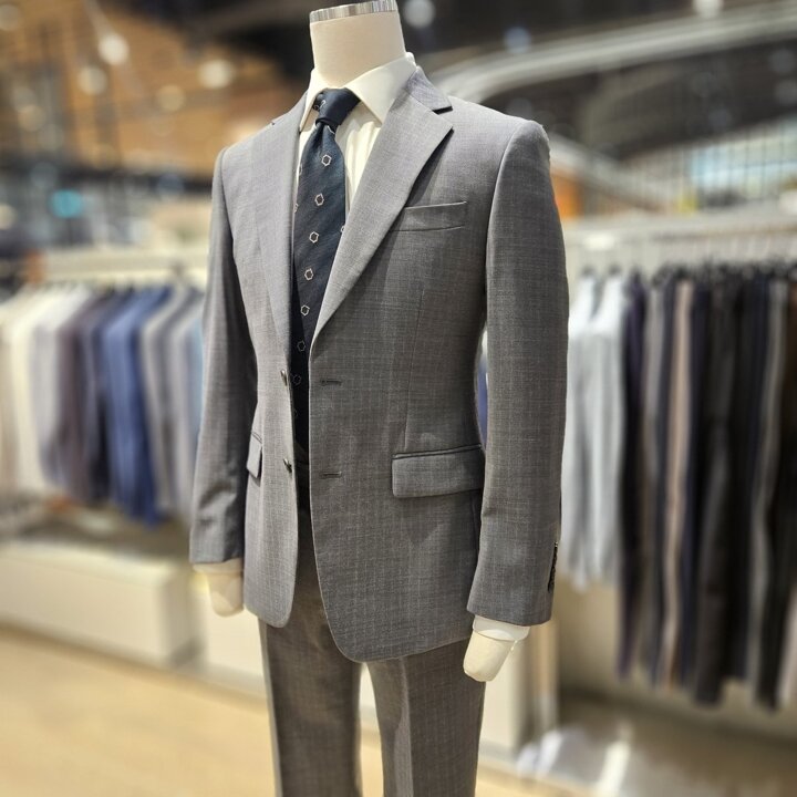 (신세계하남점)renoma S/S 프리미엄 그레이 스트라이프 슈트 RQIMSJ17A