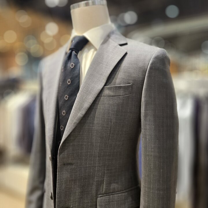 (신세계하남점)renoma S/S 프리미엄 그레이 스트라이프 슈트 RQIMSJ17A