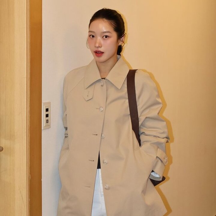 (신세계센텀점)맥 하프 라그랑 트렌치코트 OW5SR200