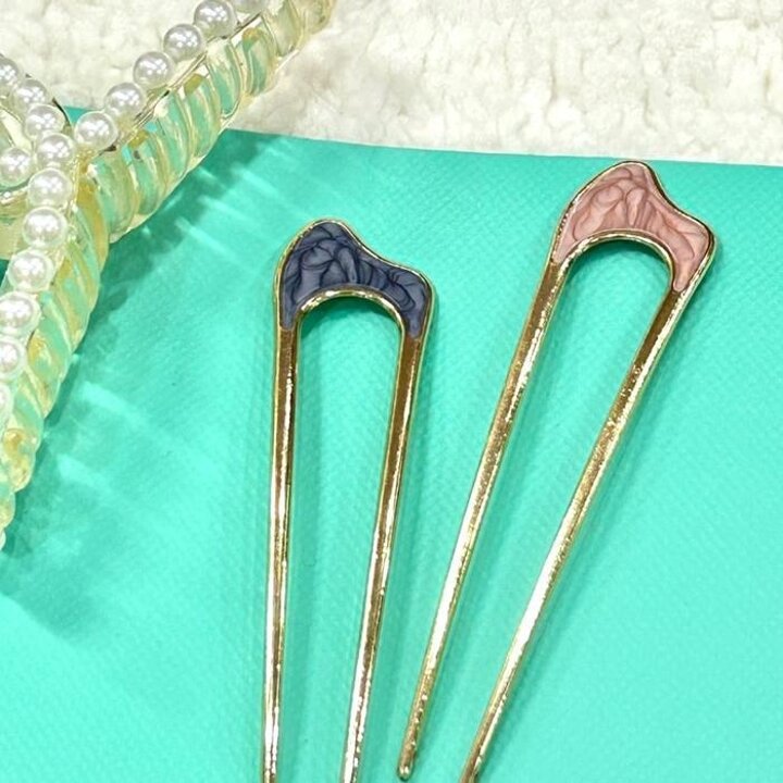 비녀머리고정머리장식U자형빗핀머리핀올림머리