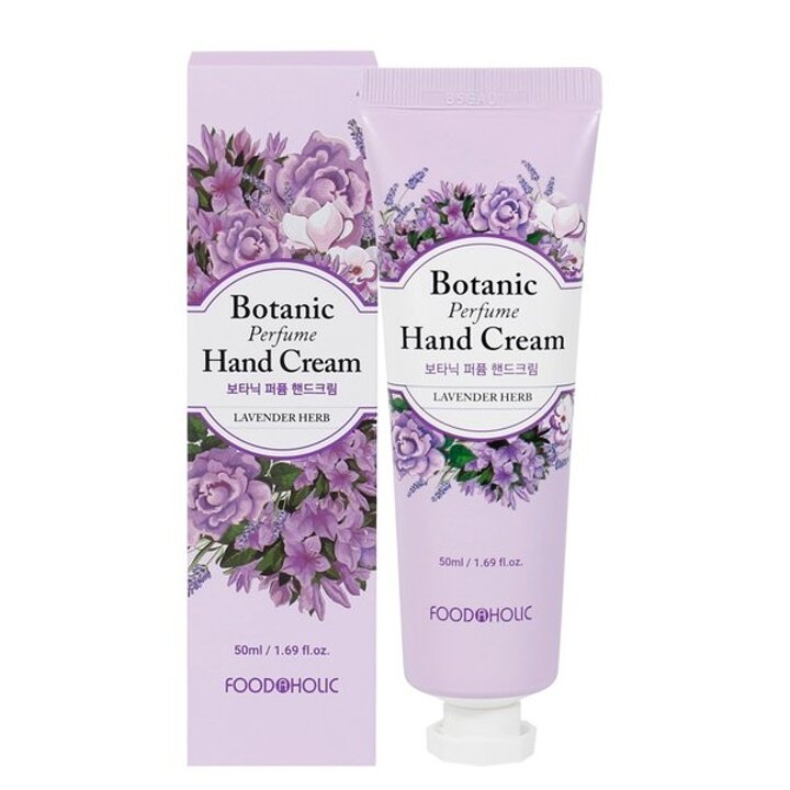 (무배)푸드어홀릭 보타닉 퍼퓸 핸드크림 라벤더 허브 50ml /향기좋은