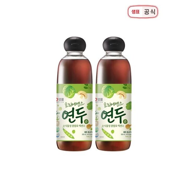 [하프클럽/샘표] 콩발효 에센스 연두 830mlx2병