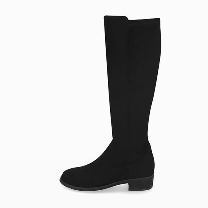 엘칸토 HC14 여성 쿠션굳 스웨이드 스판 롱부츠 4cm LCWL02U44C (S42075334)