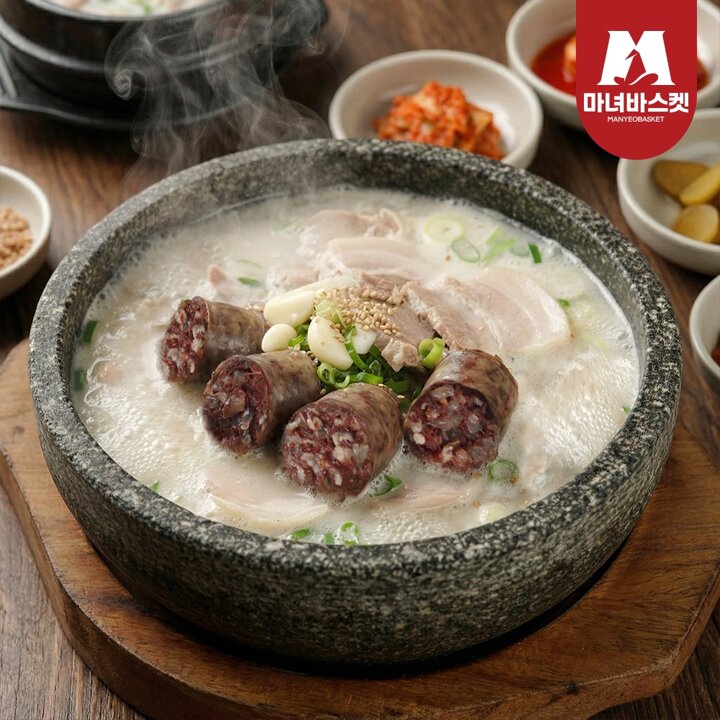 [마녀바스켓] 좋은 재료듬뿍 5분 순대국밥 1인분 x2팩