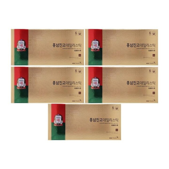 정관장홍삼진고데일리스틱10gx30포5박스(쇼핑백동봉)Ss