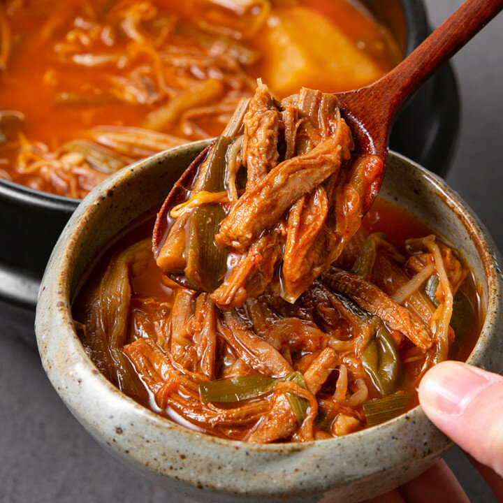 원팩쿠캣 고기폭탄 육개장 500g X 5팩