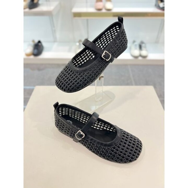 [하프클럽/고세] 여성 1cm 메쉬 메리제인 플랫 JZP5S028