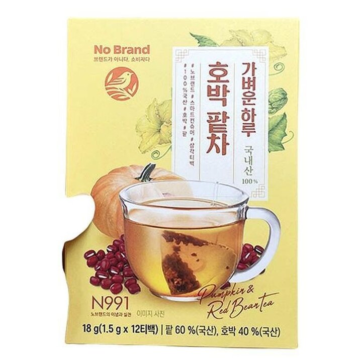 가벼운하루호박팥차1.5gx12티백x3개a71853