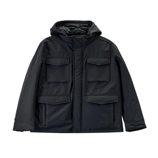 [해외배송] 25FW 칼라거펠트 코트 505034 554586 990 NERO