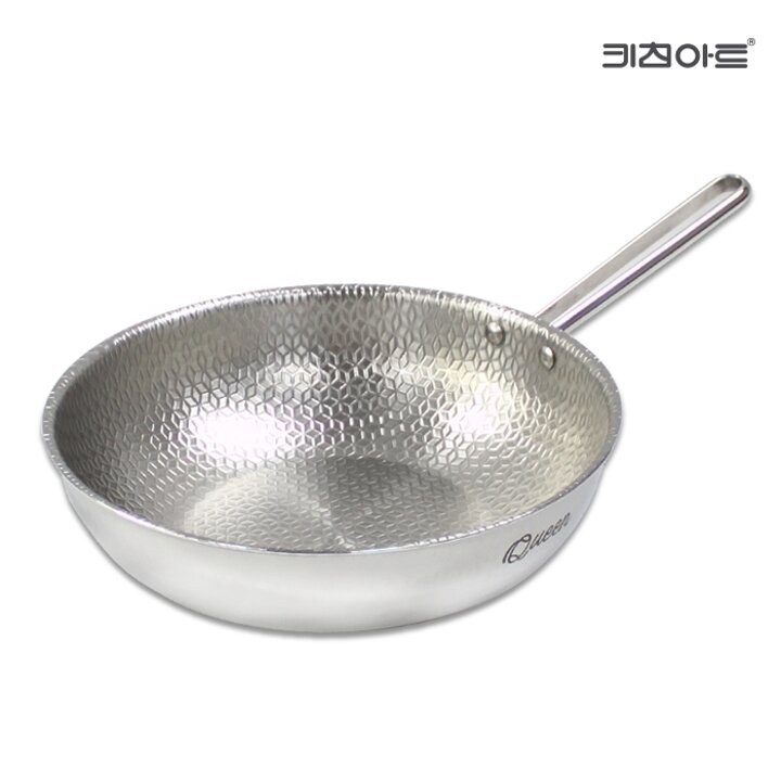 키친아트 퀸엠보 통5중 스텐레스궁중팬 28cm 인덕션궁중팬