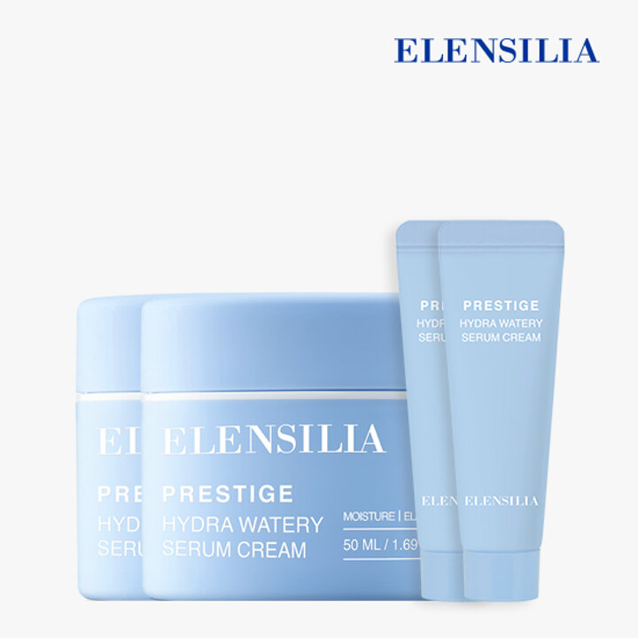[엘렌실라] 프리스티지 워터리 세럼크림 기획세트 (50ml+10ml) 2개