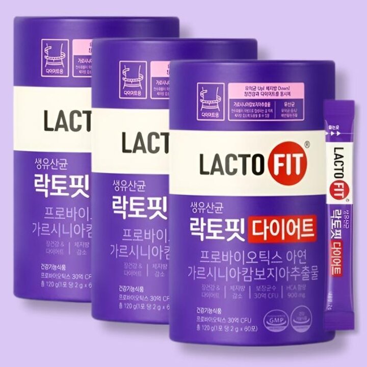 종근당락토핏다이어트2g60포x3통생유산균슬림3개월