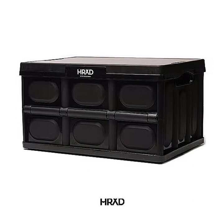 헤이릴렉스캄다운 캠핑 상판테이블 폴딩박스 블랙 HRXDFDB-BK