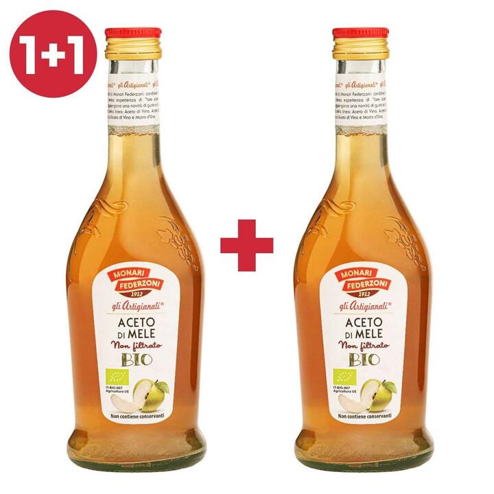 [대상웰라이프] 모나리 페데르조니 애플사이다 비니거 500ml 1+1병