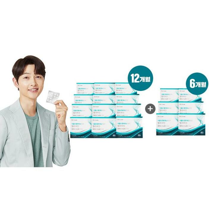 (방송에서만 6박스 더) 닥터린 식물성 멜라토닌 함유  멜라바인 12+6, 18개월분 