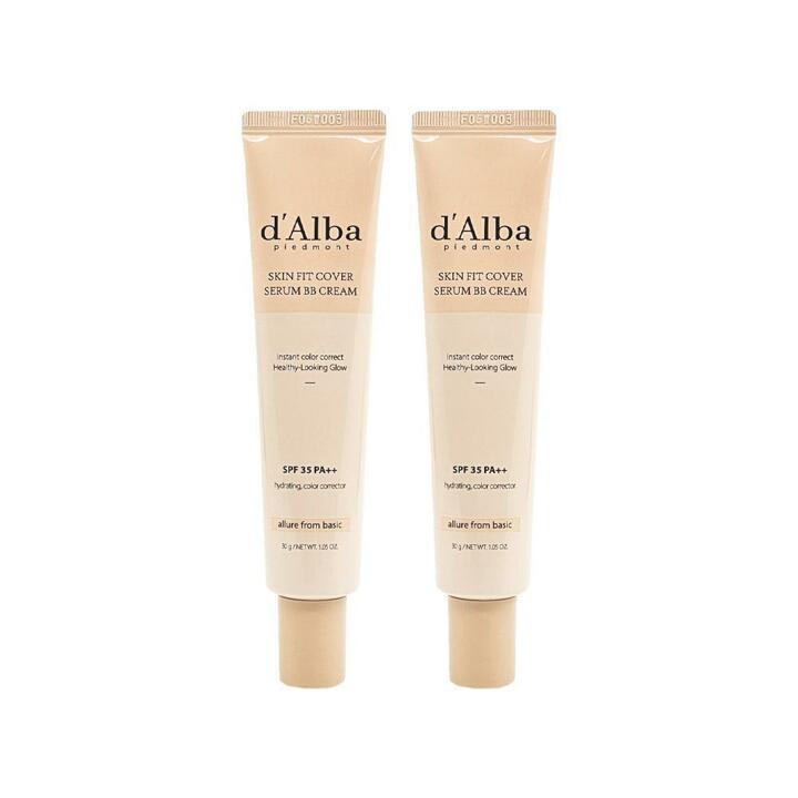 달바 스킨 핏 커버 세럼 비비크림 30g(SPF35) 2개