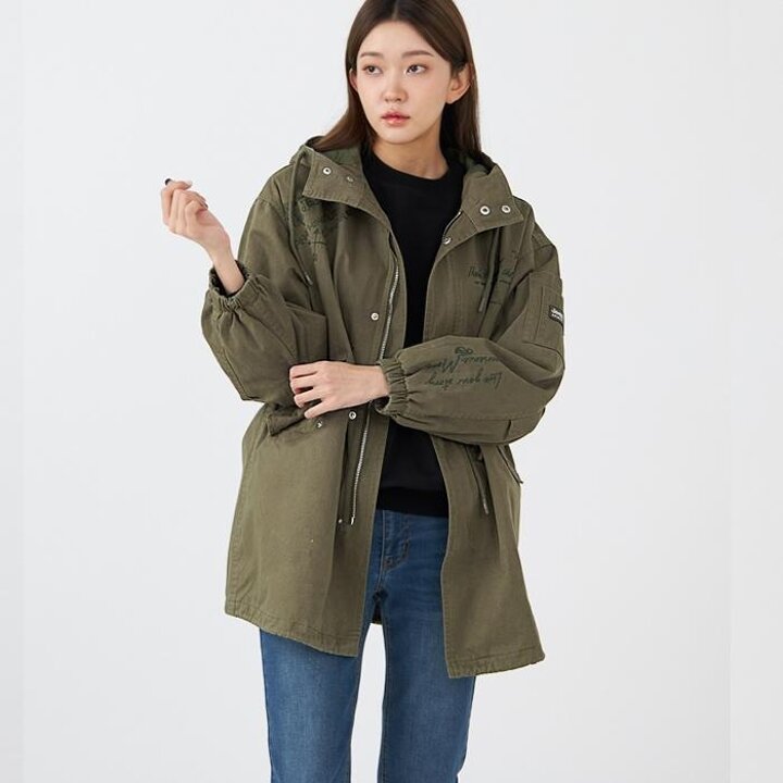 JEEP빈티지레터링야상점퍼JN1JPU106