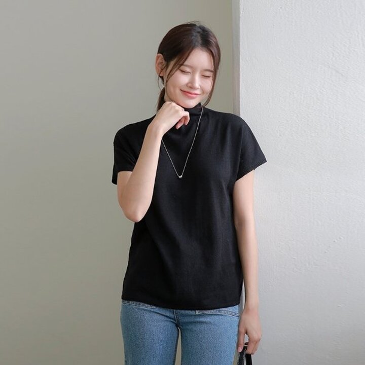 [최초가 119,000원][르포엠]웨이브 울 혼방 홀가먼트 모크넥 니트 3종세트