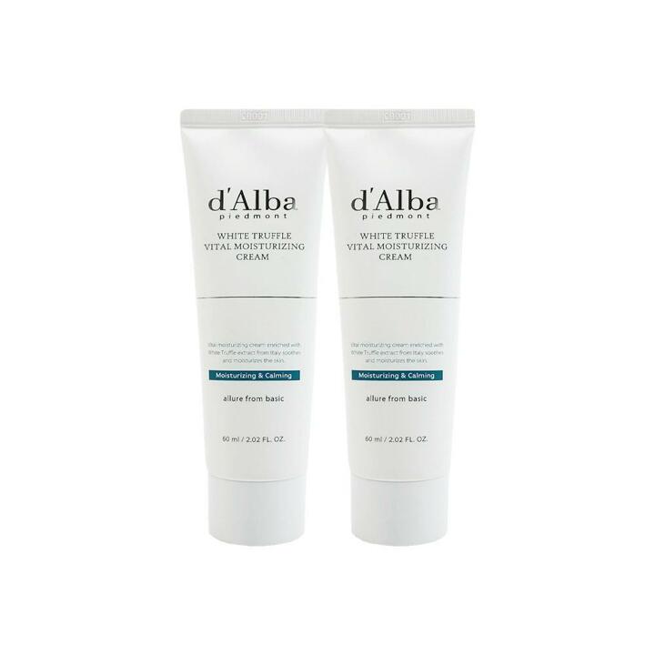 달바 화이트 트러플 바이탈 모이스처라이징 크림 60ml 2개