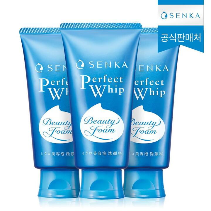 센카 퍼펙트휩 120g 3개