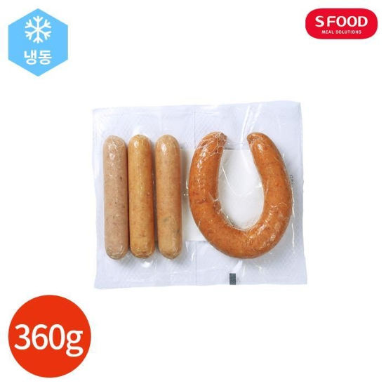 52117425-CL 에스푸드 킬바사 모듬 소시지 360g