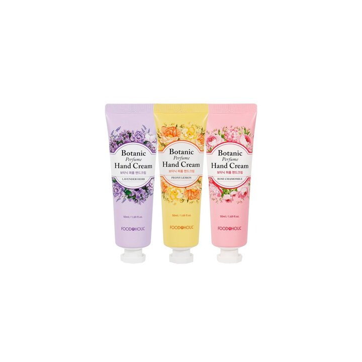 (무배)푸드어홀릭 보타닉 퍼퓸 핸드크림 50ml 택1 /라벤더 로즈 피오니 무배