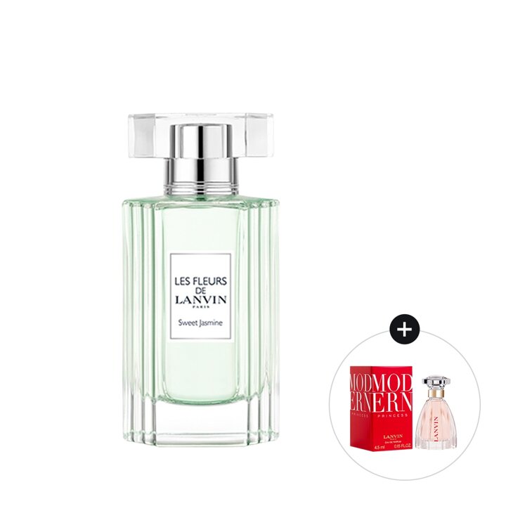 [랑방] 레 플레르 드 랑방 스위트 자스민 EDT 50ML+미니어처증정