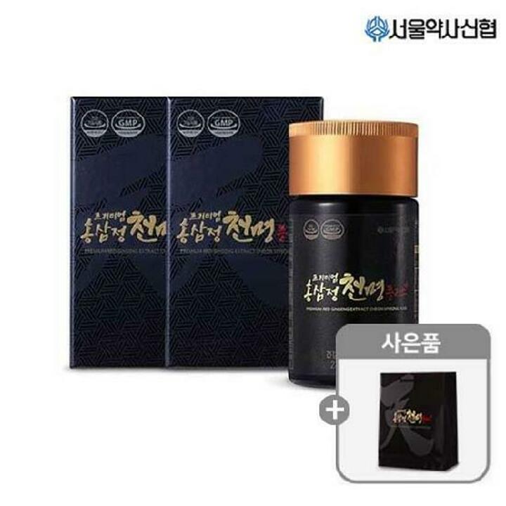 [G]서울약사신협 프리미엄 홍삼정 플러스 농축액 240g 2세트(쇼핑백 포함)