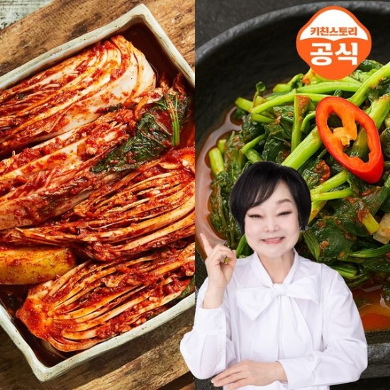 빅마마 이혜정의 시그니처 포기김치 3kg+열무김치 2kg (총 5kg)..[35388591]