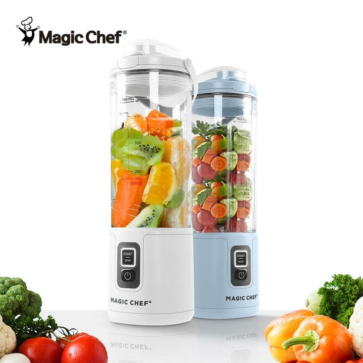 매직쉐프 무선 미니 믹서기 MBL P450 W 화이트 소형 블렌더 휴대용 믹서기 텀블러