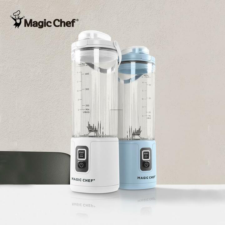 매직쉐프 무선 미니 믹서기 MBL P450 W 화이트 소형 블렌더 휴대용 믹서기 텀블러
