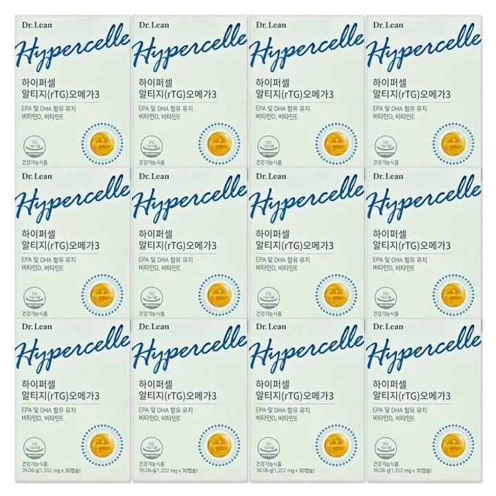 닥터린 하이퍼셀 알티지 오메가3 1202mg 30캡슐 12개/mjc