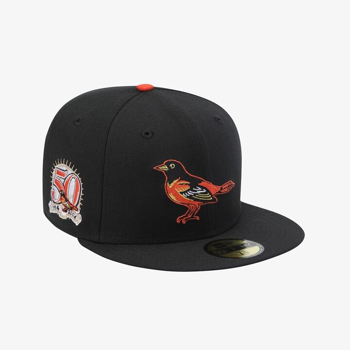 (대전신세계)MLB 쿠퍼스타운 볼티모어 오리올스 피티드캡 블랙 15131695