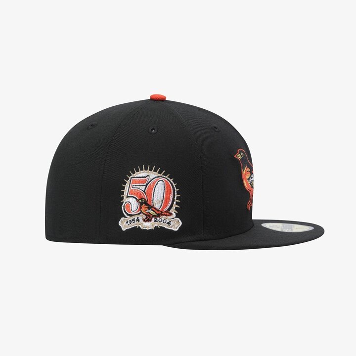 (대전신세계)MLB 쿠퍼스타운 볼티모어 오리올스 피티드캡 블랙 15131695