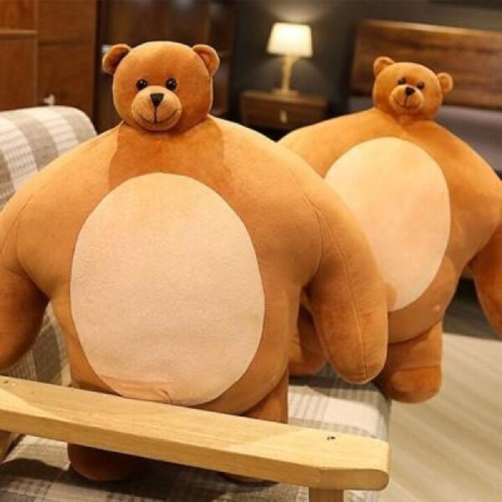 아트박스/갓샵 어깨깡패 소두곰인형 46cm [머리작은 소두 대형 큰 곰돌이 곰 애착 인형]