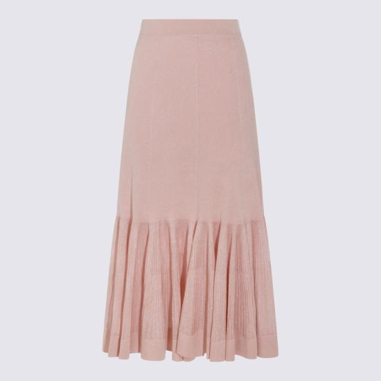 구하다 [해외배송] 26SS 짐머만 미디 스커트 3070SS261 DPI DUSTy pink