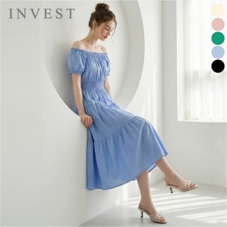 [인베스트] 투웨이 스모킹 롱 원피스_IN6M1OP4371