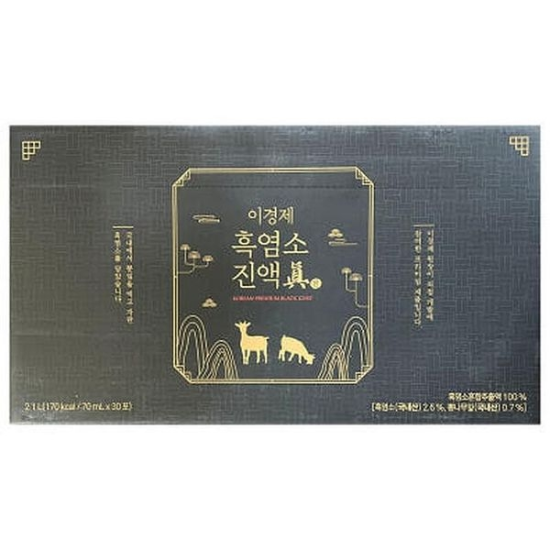 [하프클럽/셀러허브 식품]이경제 흑염소진액 70ml x 30포 x 4박스 x2SET ..