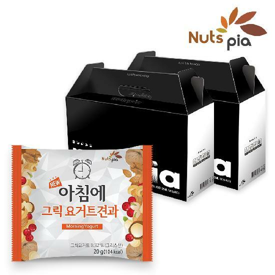 [넛츠피아] 뉴 아침에 그릭요거트 100봉 선물세트 (50봉x2세트)