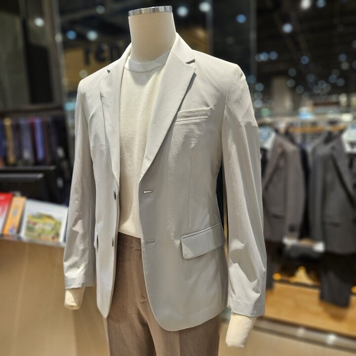 (신세계하남점)renoma S/S 프리미엄 사방스판 기능성 캐주얼 이지자켓 RQJMBJ64A