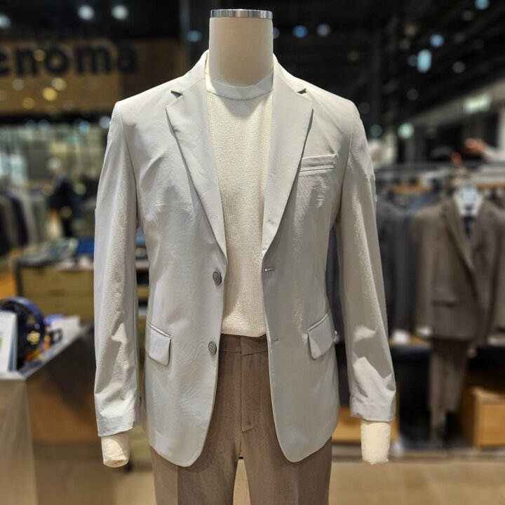 (신세계하남점)renoma S/S 프리미엄 사방스판 기능성 캐주얼 이지자켓 RQJMBJ64A