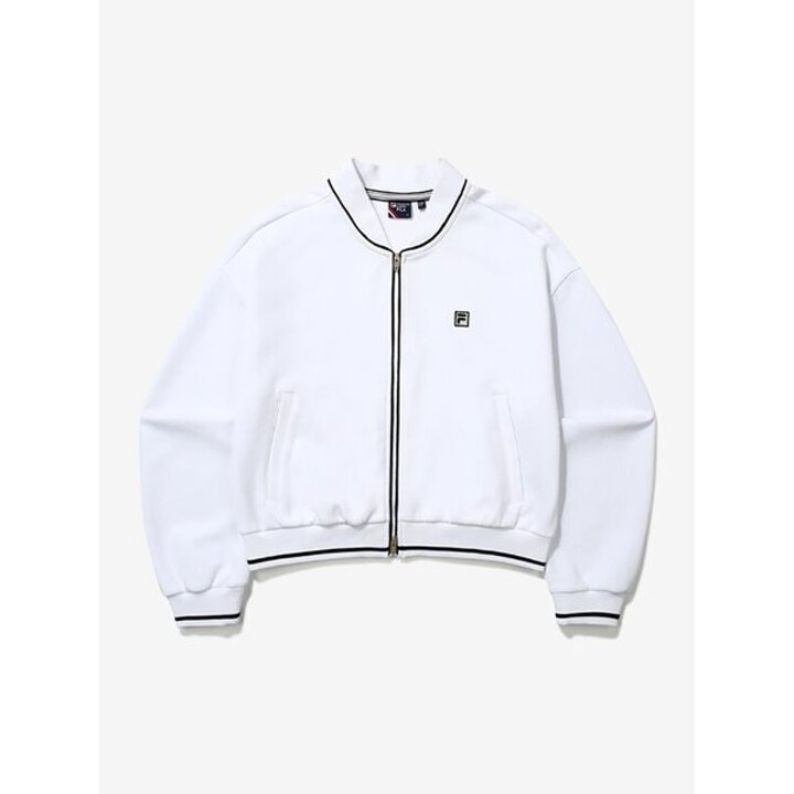 (광주신세계)[FILA] 소프트 져지 봄버 자켓 (FS2FTG1361F WHI)
