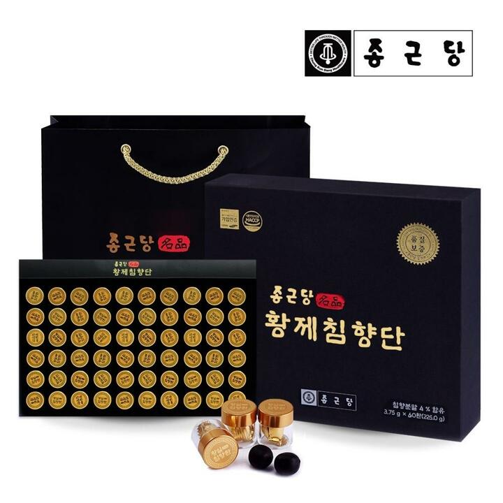 [시크릿특가] 종근당 황제침향단 60환 1세트